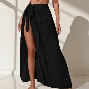 ‼️NEW‼️Elegant Black Maxi Cover Up